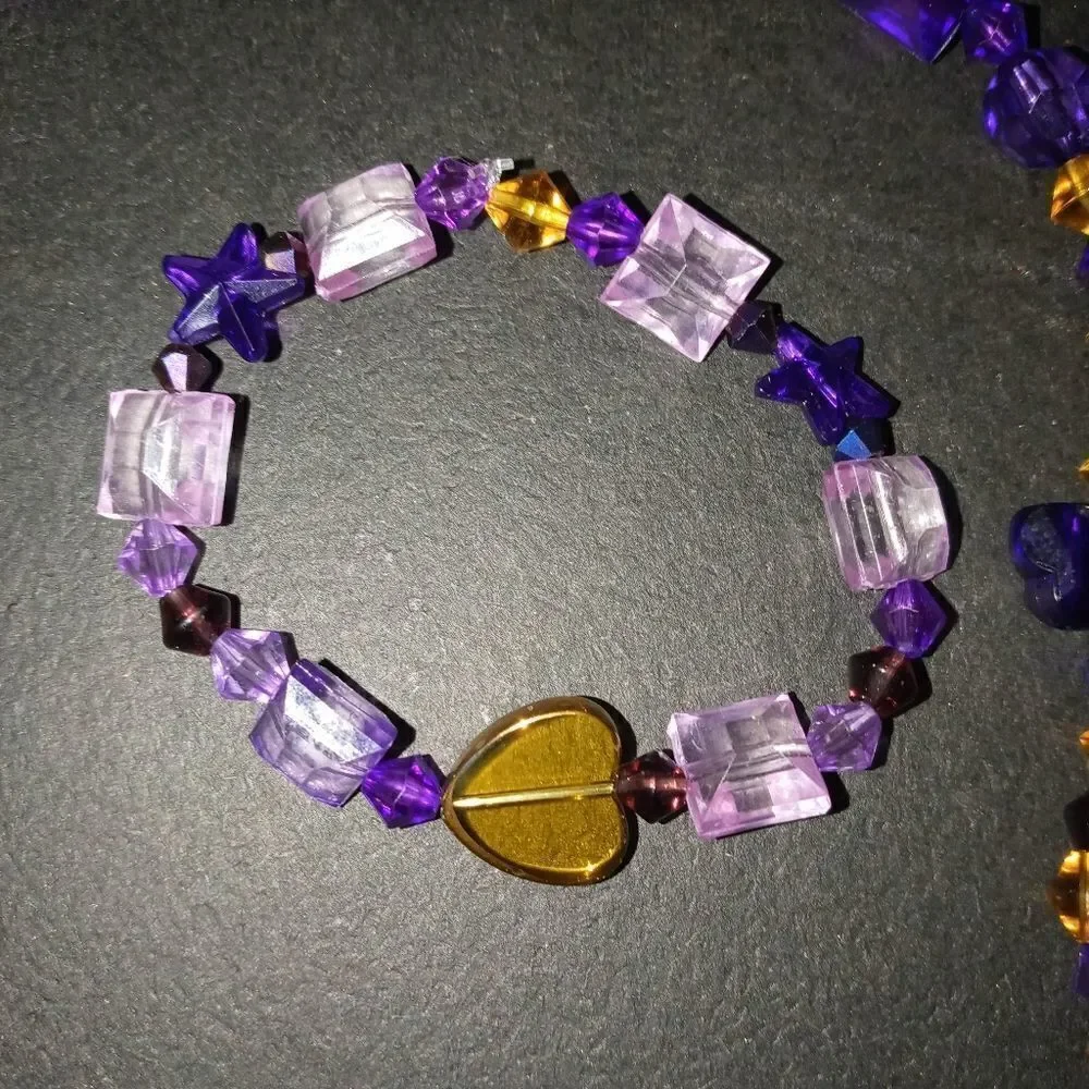 Handmade unique beaded necklace